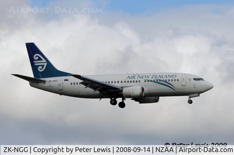 ZK-NGG, 1999 Boeing 737-319 C/N 25606, Air New Zealand Ltd., Auckland