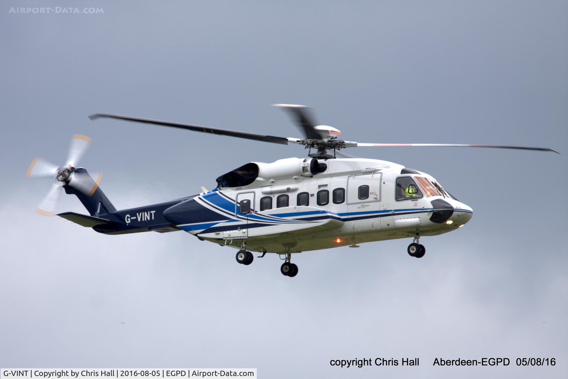 G-VINT, 2014 Sikorsky S-92A C/N 920258, Babcock MCS Offshore