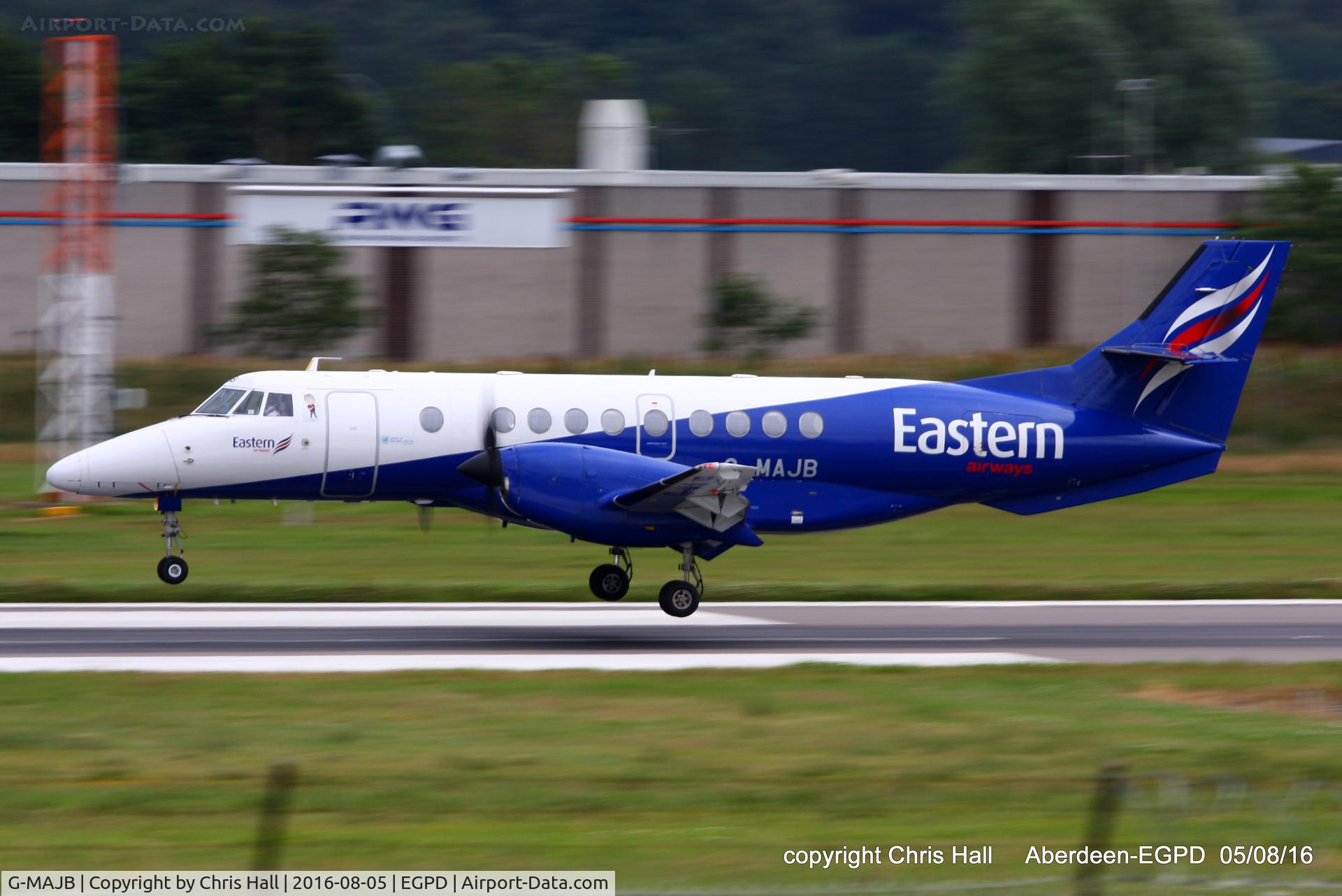 G-MAJB, 1993 British Aerospace Jetstream 41 C/N 41018, Eastern Airways