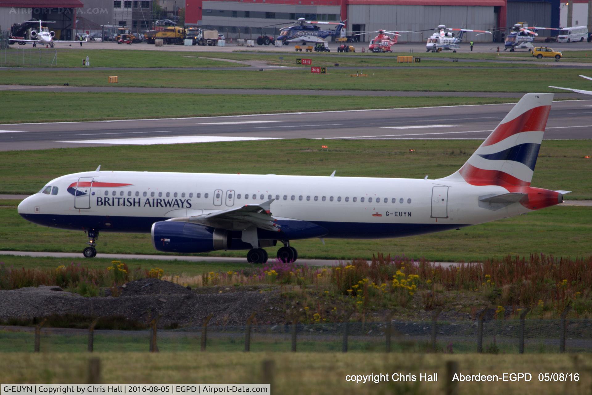 G-EUYN, 2011 Airbus A320-232 C/N 4975, British Airways