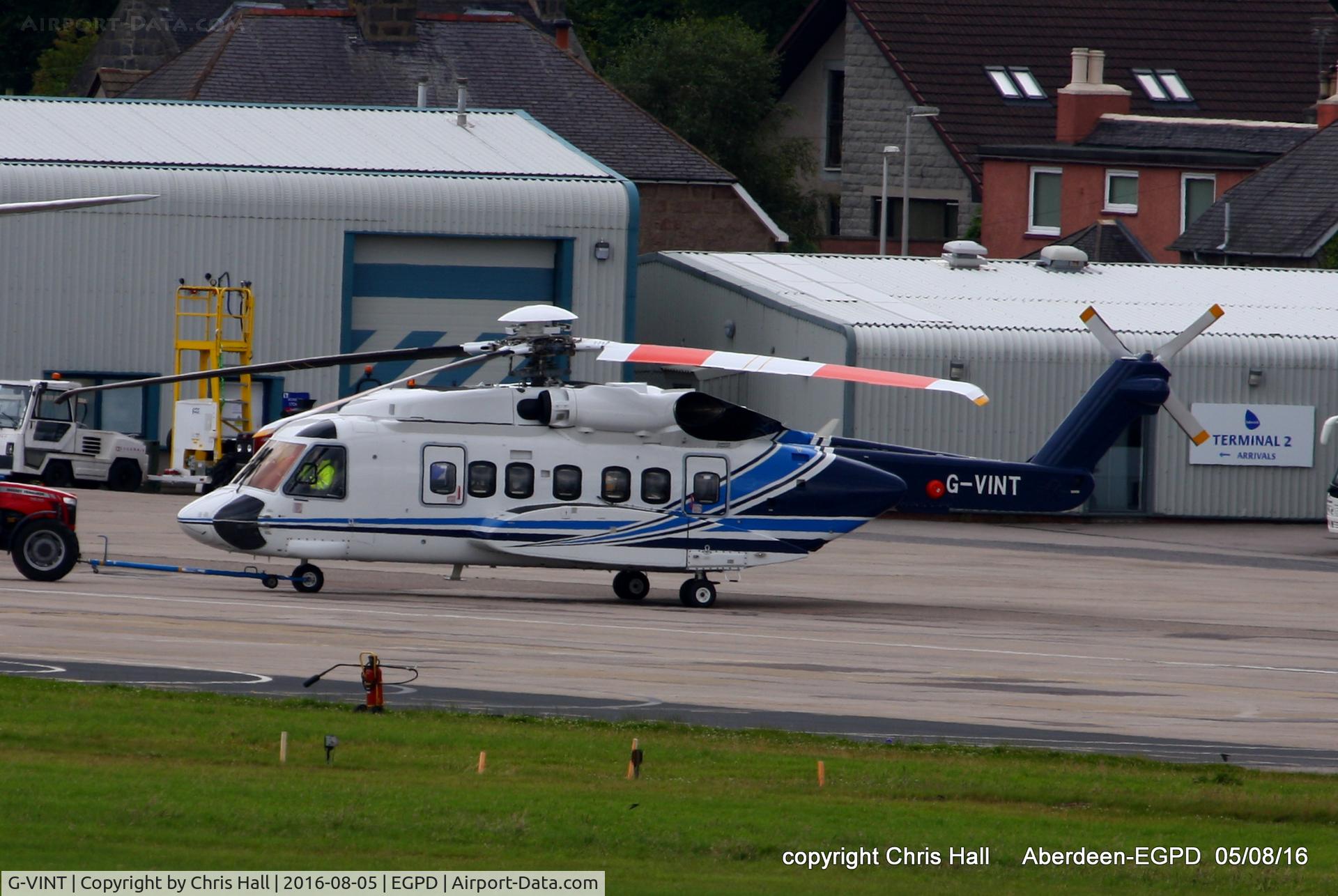 G-VINT, 2014 Sikorsky S-92A C/N 920258, Babcock MCS Offshore