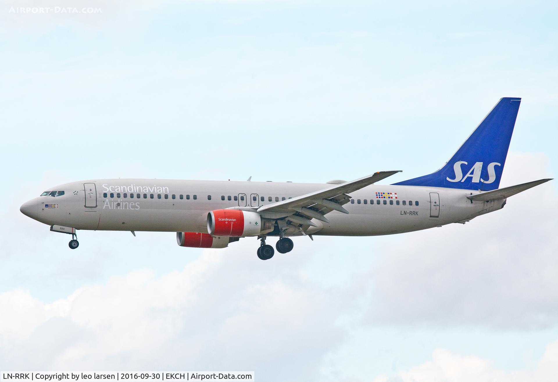 LN-RRK, 2002 Boeing 737-883 C/N 32278, Copenhagen 30.9.16