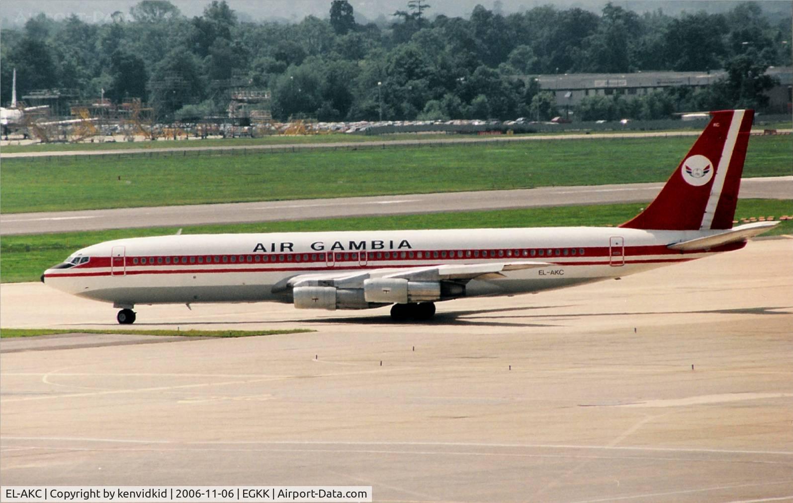 EL-AKC, 1969 Boeing 707-323B C/N 20177, Air Gambia