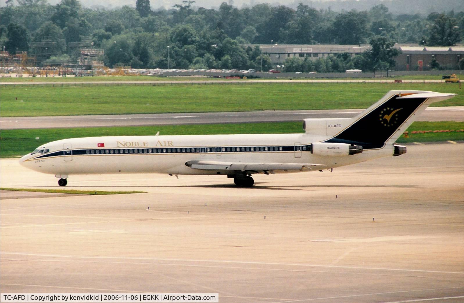 TC-AFD, 1975 Boeing 727-230 C/N 21113, Noble Air