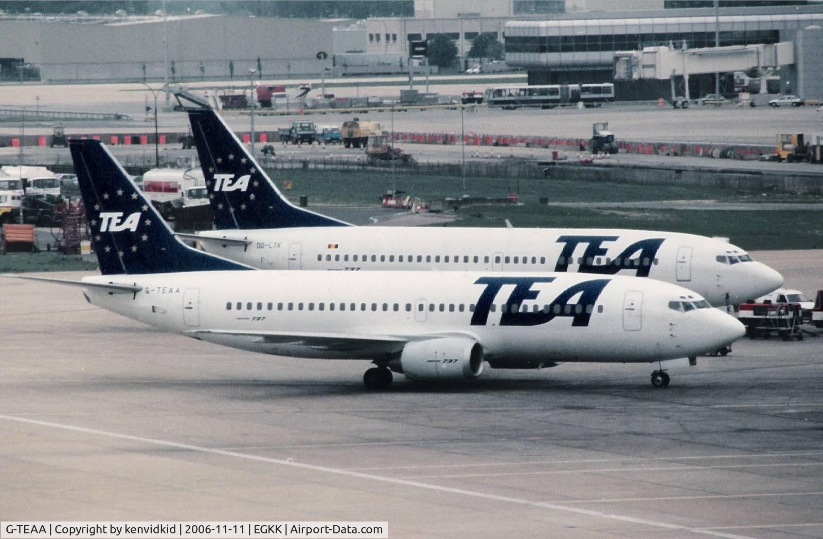 G-TEAA, 1989 Boeing 737-3Y0 C/N 24462, Trans European Airways