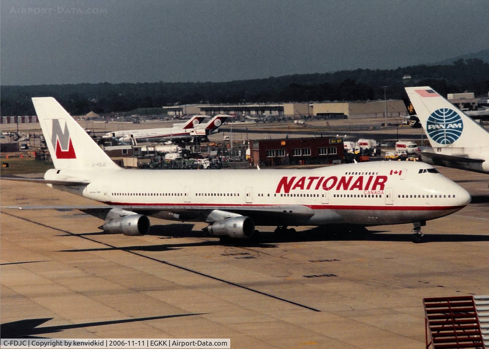 C-FDJC, 1971 Boeing 747-1D1 C/N 20208, Nationair
