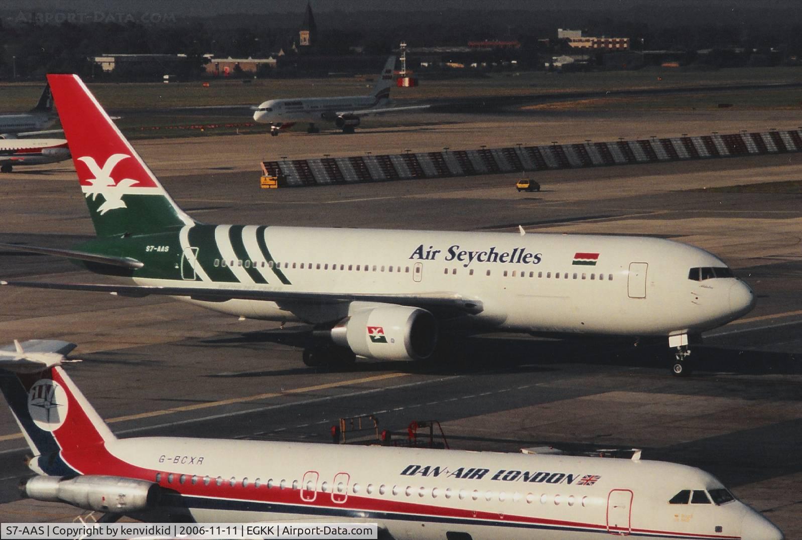 S7-AAS, 1989 Boeing 767-2Q8/ER C/N 24448, Air Seychelles
