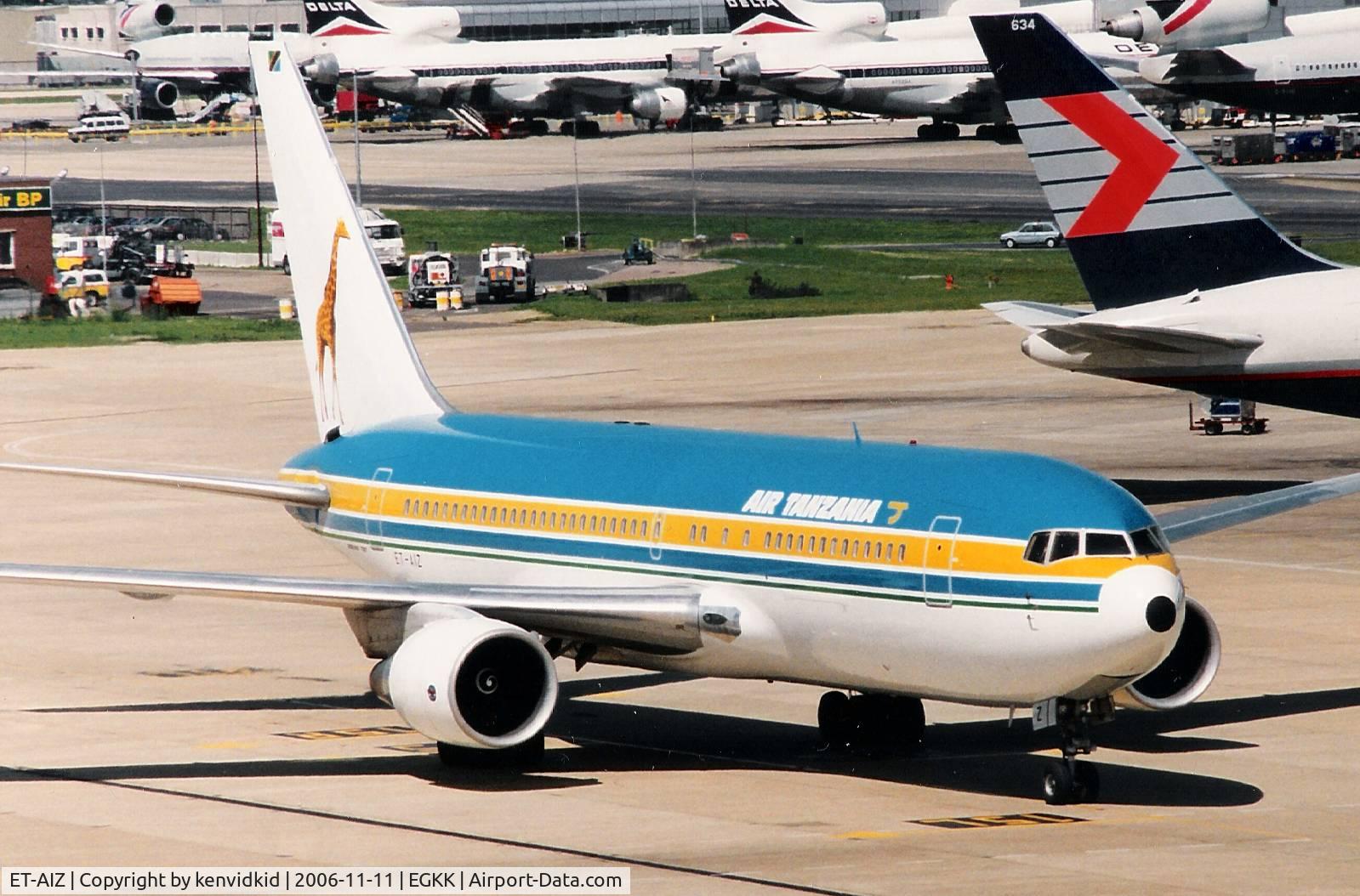 ET-AIZ, 1987 Boeing 767-260/ER C/N 23916, Air Tanzania