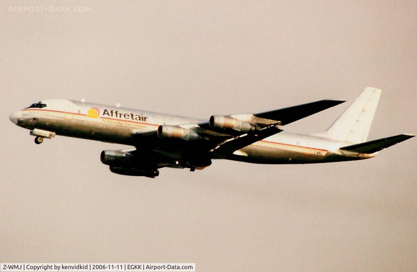 Z-WMJ, 1966 Douglas DC-8-54F C/N 45821, Affretair