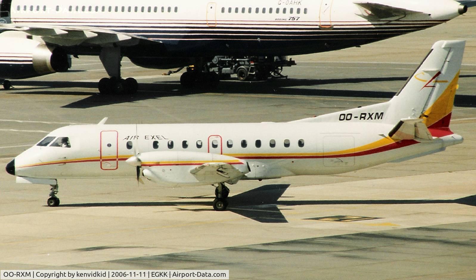 OO-RXM, 1989 Saab 340B C/N 340B-171, Air Exel