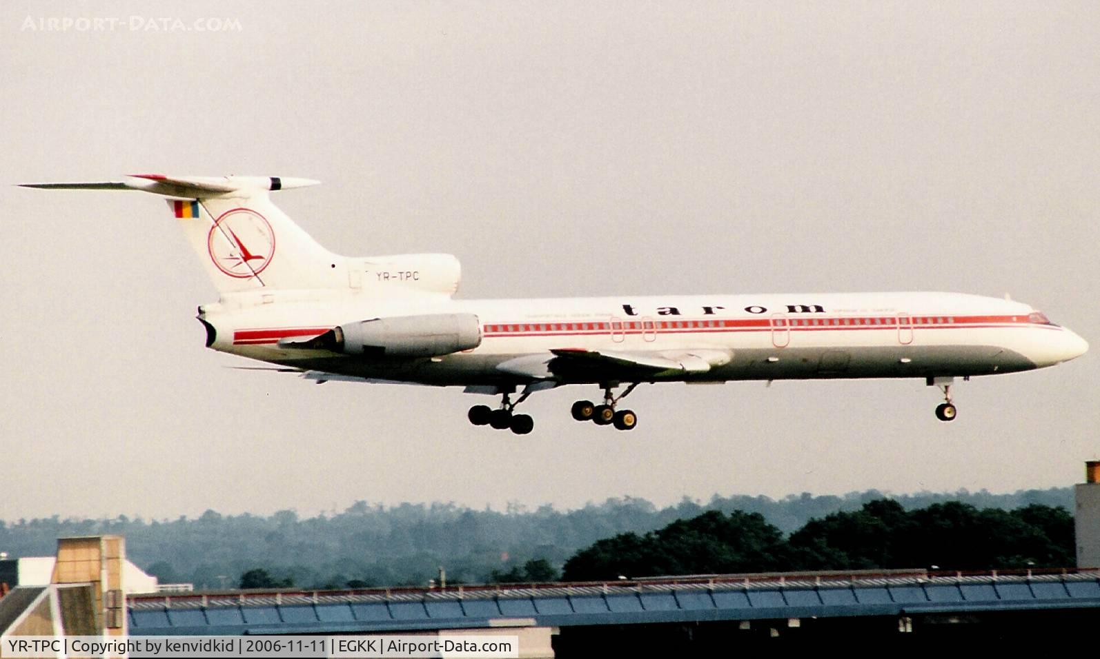 YR-TPC, 1976 Tupolev Tu-154B C/N 76A175, Tarom