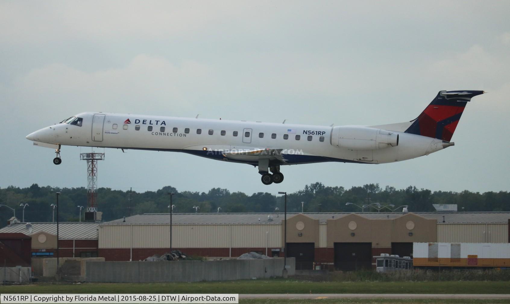 N561RP, 2002 Embraer ERJ-145LR (EMB-145LR) C/N 145447, Delta Connection