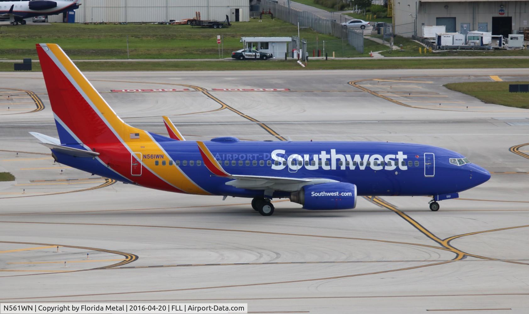N561WN, 2003 Boeing 737-73V C/N 32417, Southwest