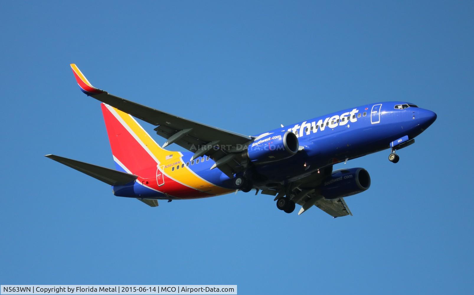 N563WN, 2005 Boeing 737-752 C/N 34296, Southwest