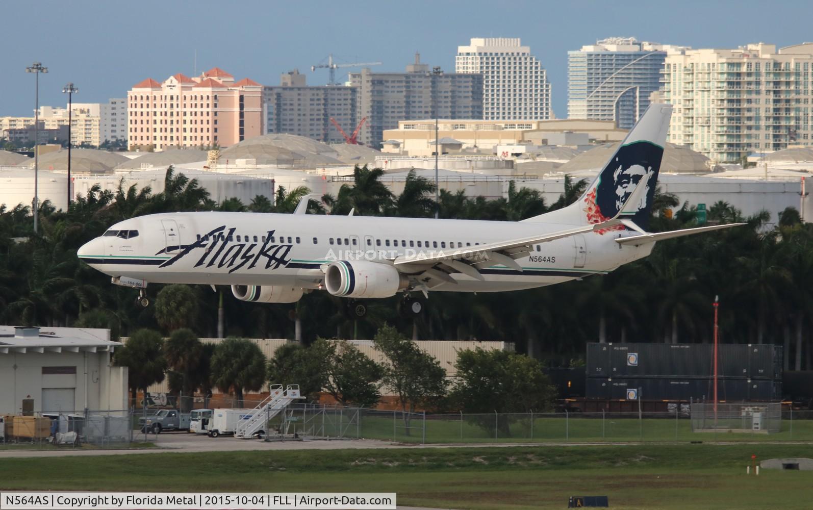 N564AS, 2006 Boeing 737-890 C/N 35103, Alaska