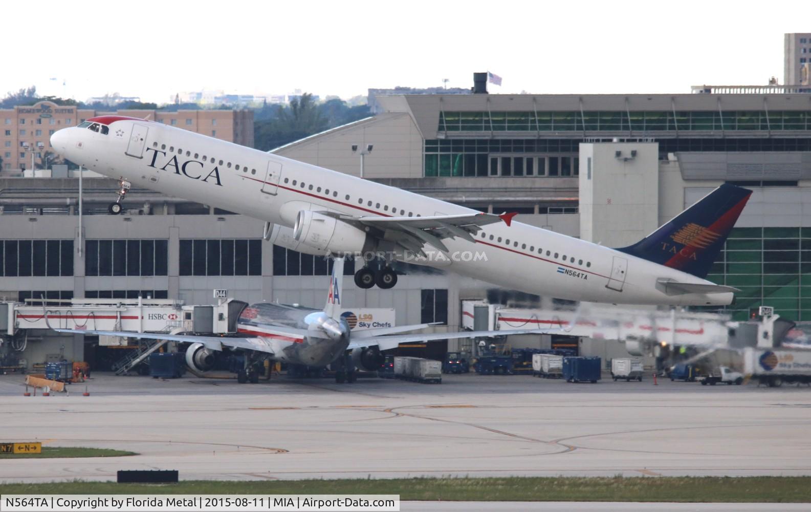 N564TA, 2006 Airbus A321-231 C/N 2862, Taca A321