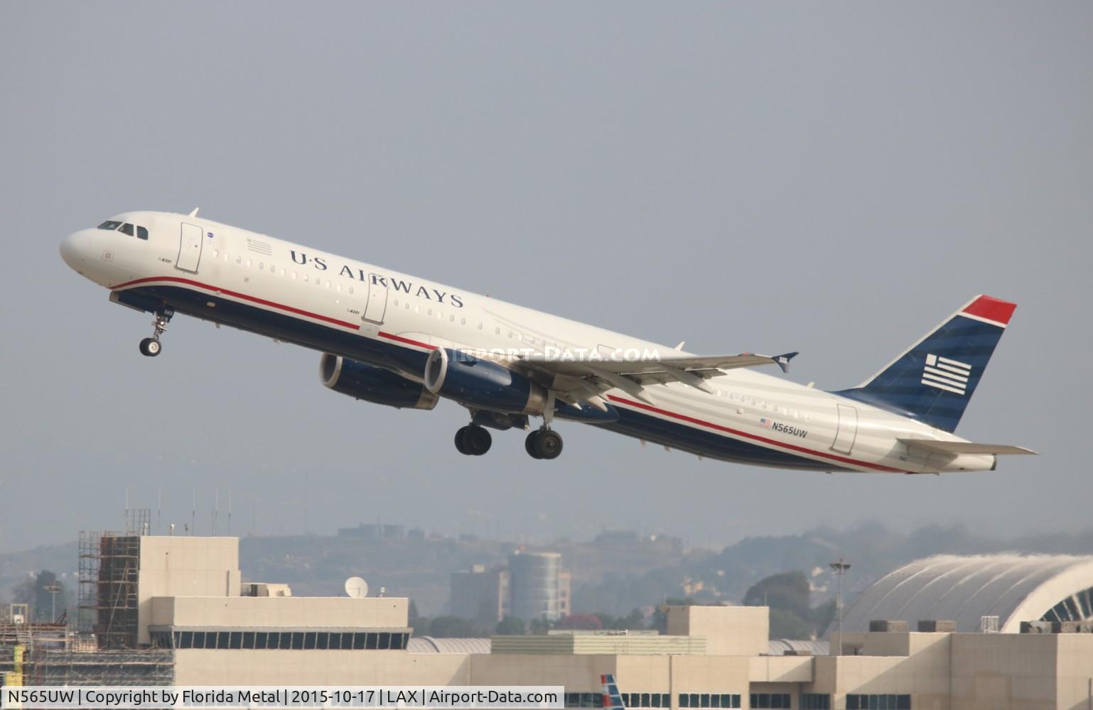 N565UW, 2012 Airbus A321-231 C/N 5409, USAirways