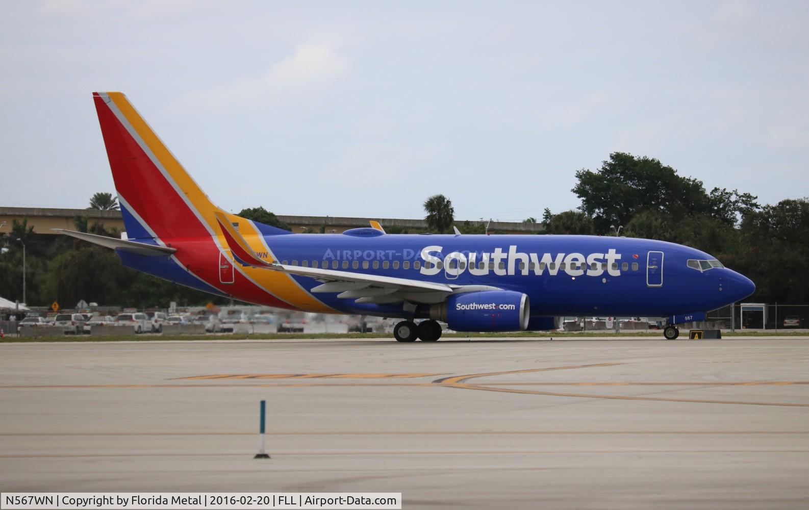 N567WN, 2002 Boeing 737-7CT C/N 32747, Southwest