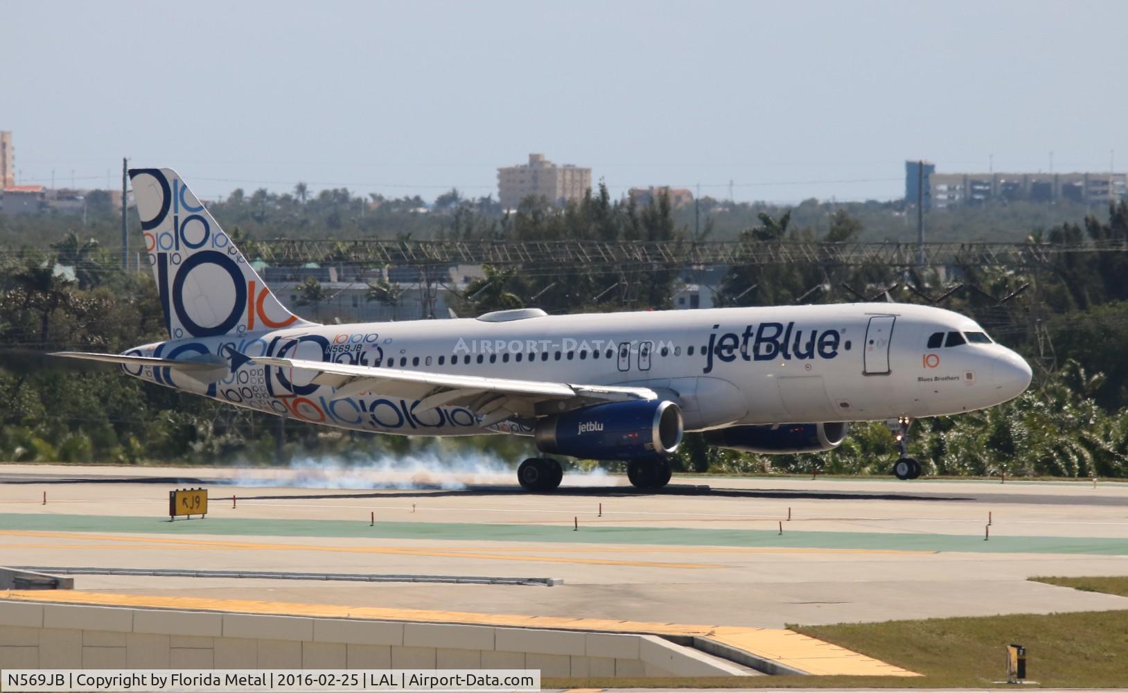 N569JB, 2003 Airbus A320-232 C/N 2075, Jet Blue 10 Year Anniversary