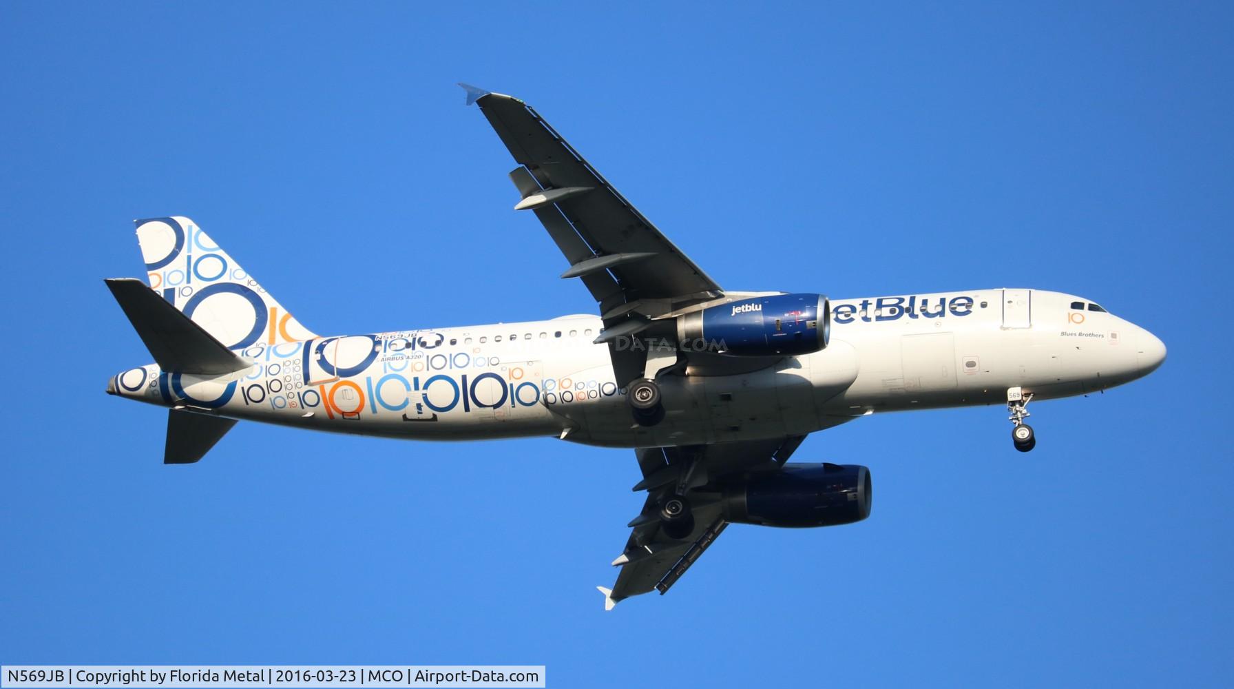 N569JB, 2003 Airbus A320-232 C/N 2075, Jet Blue 10 year