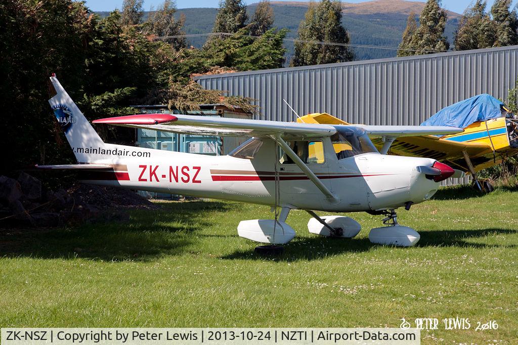 ZK-NSZ, Cessna 152 C/N 152-81730, Mainland Air Services (2010) Ltd., Mosgiel