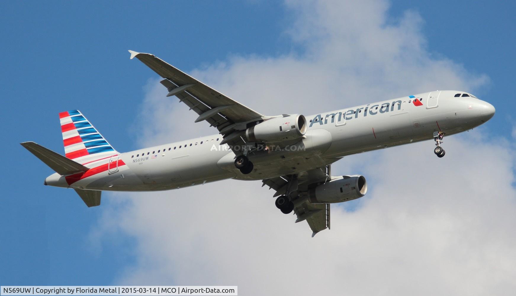 N569UW, 2013 Airbus A321-231 C/N 5763, American