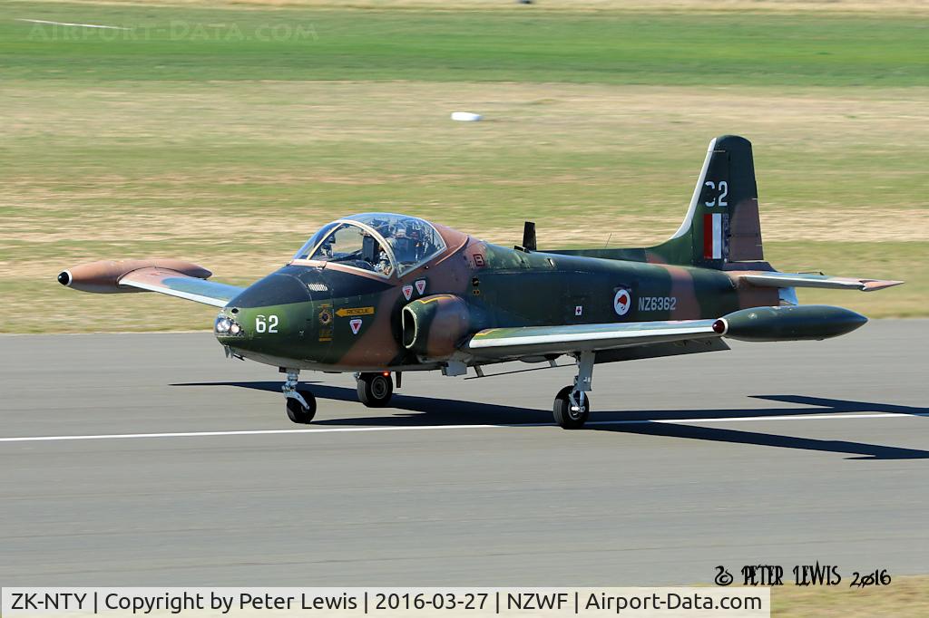 ZK-NTY, 1972 BAC 167 Strikemaster Mk.88 C/N 302, Strikemaster Ltd., Auckland