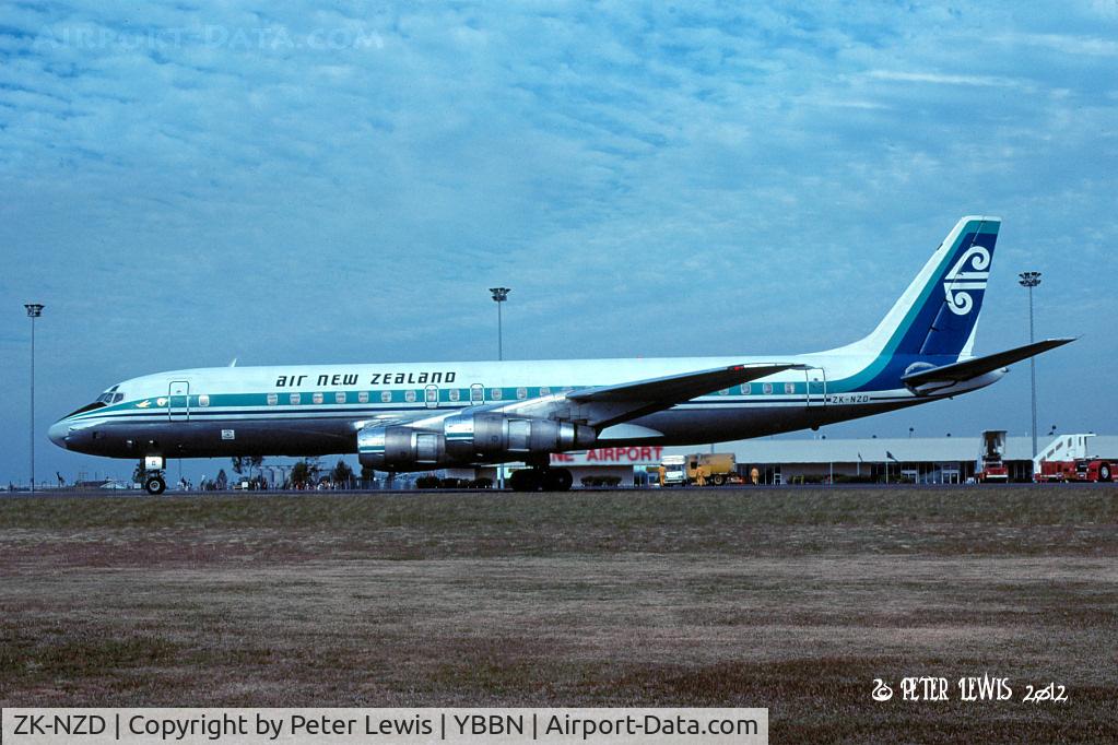 ZK-NZD, 1958 Douglas DC-8-54F C/N 45932, Air New Zealand Ltd., Auckland