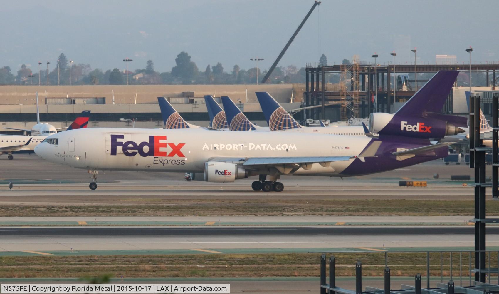 N575FE, 1992 McDonnell Douglas MD-11F C/N 48500, Fed Ex