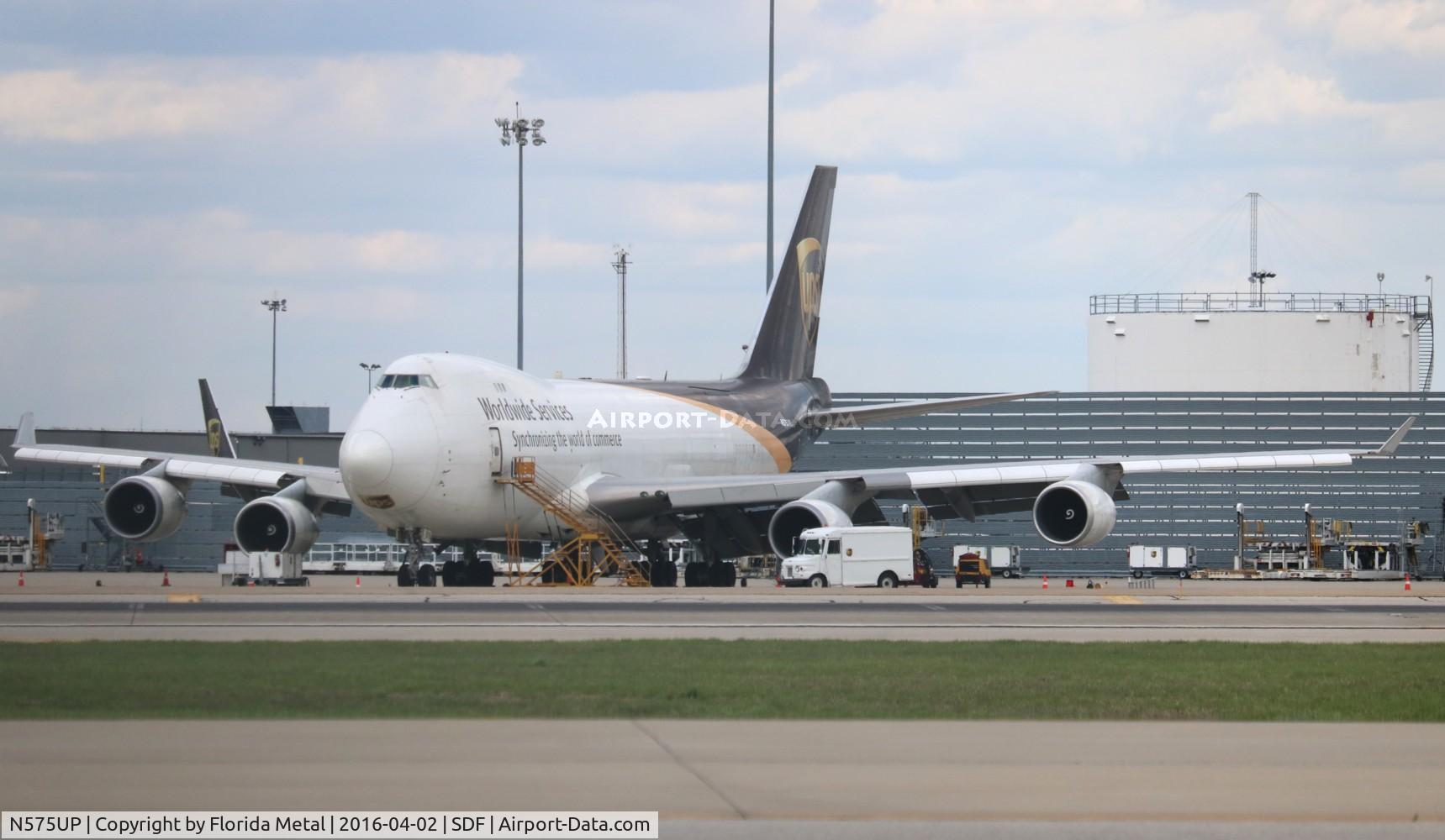 N575UP, 2008 Boeing 747-44AF C/N 35664, UPS 747-400