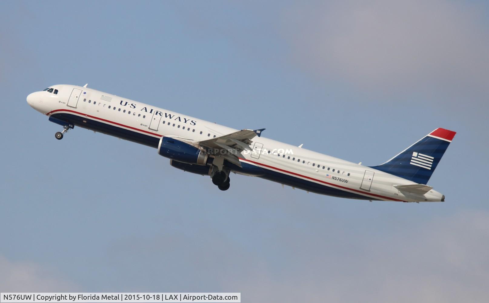 N576UW, 2014 Airbus A321-231 C/N 6027, USAirways