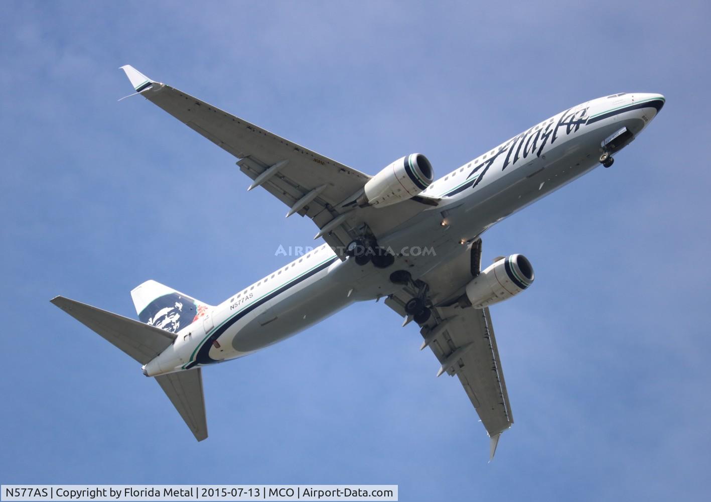 N577AS, 2007 Boeing 737-890 C/N 35186, Alaska