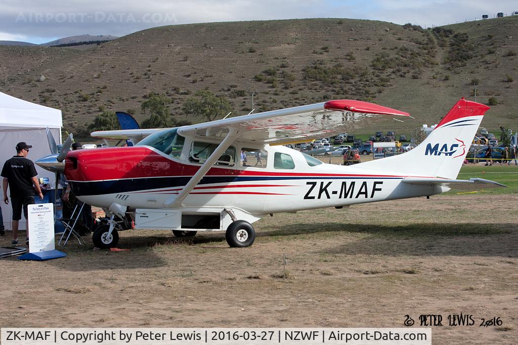 ZK-MAF, 1980 Cessna U206G Stationair C/N U20605671, Mission Aviation Fellowship of NZ Inc., Auckland
