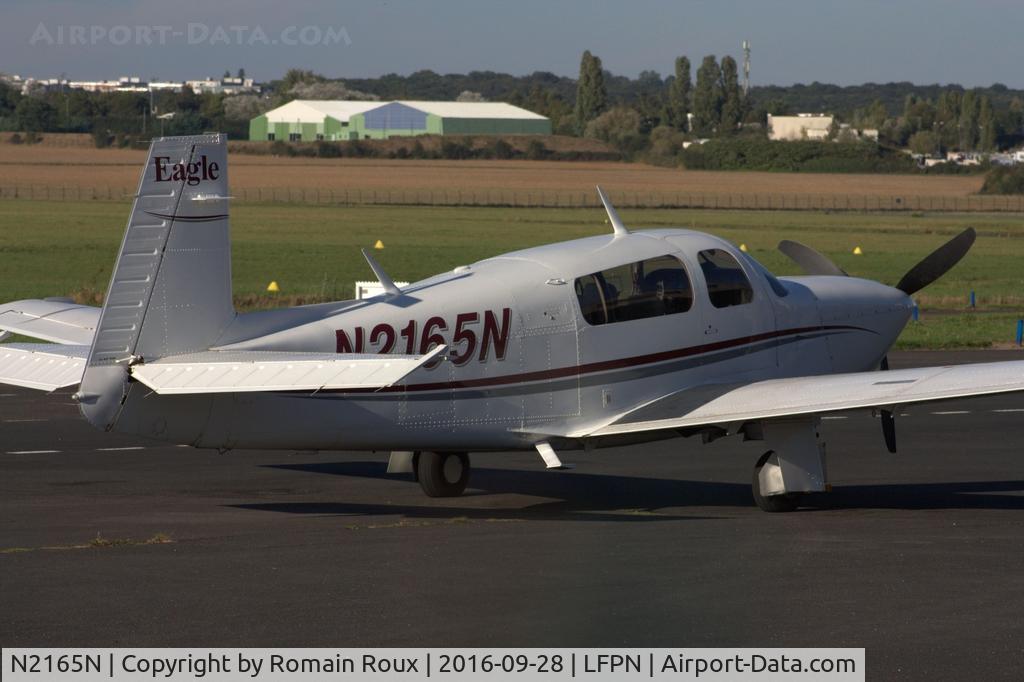 N2165N, 1999 Mooney M20S Eagle C/N 30-0007, Parked