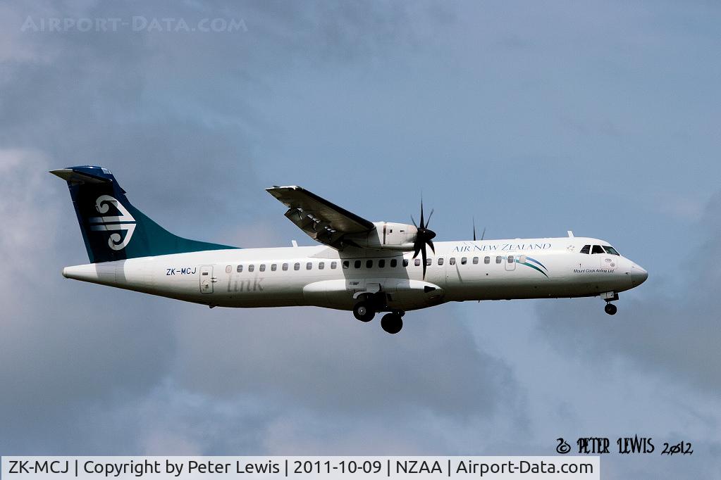 ZK-MCJ, 1999 ATR 72-212A C/N 624, Mount Cook Airline Ltd., Christchurch