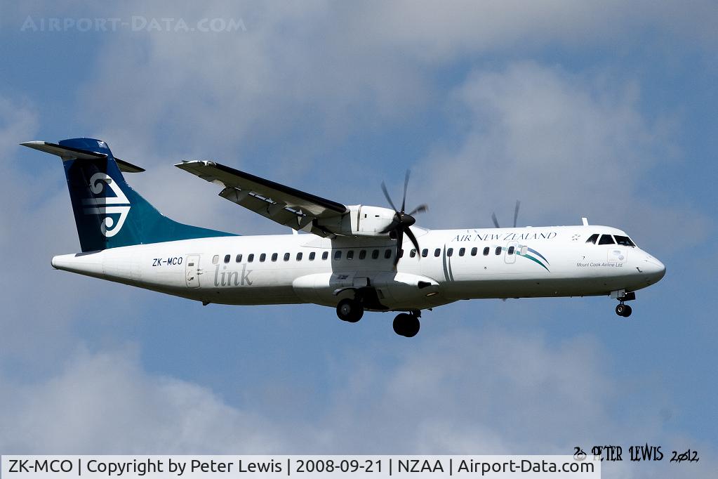 ZK-MCO, 1999 ATR 72-212A C/N 628, Mount Cook Airline Ltd., Christchurch