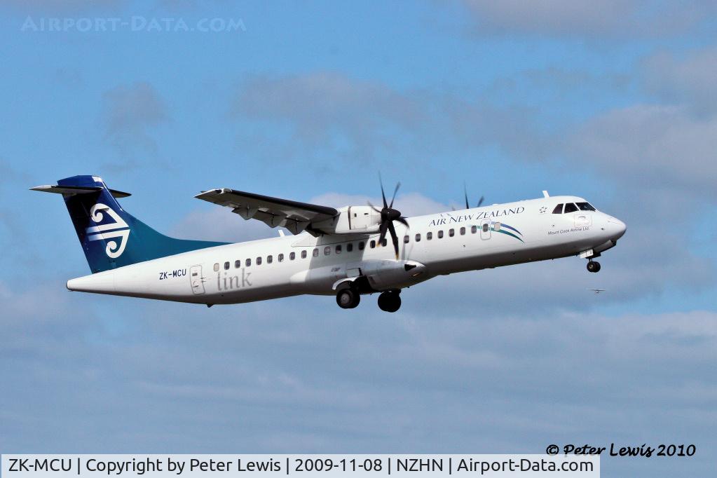 ZK-MCU, 2000 ATR 72-212A C/N 632, Mt Cook Airline Ltd., Christchurch