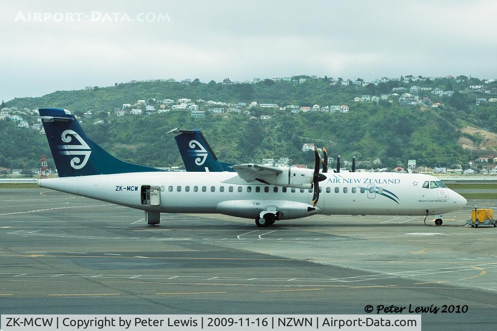 ZK-MCW, 2000 ATR 72-212A C/N 646, Mount Cook Airline Ltd., Christchurch