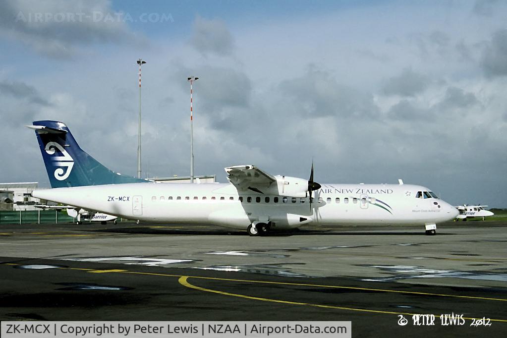 ZK-MCX, 2002 ATR 72-212A C/N 687, Mount Cook Airline Ltd., Christchurch   2002