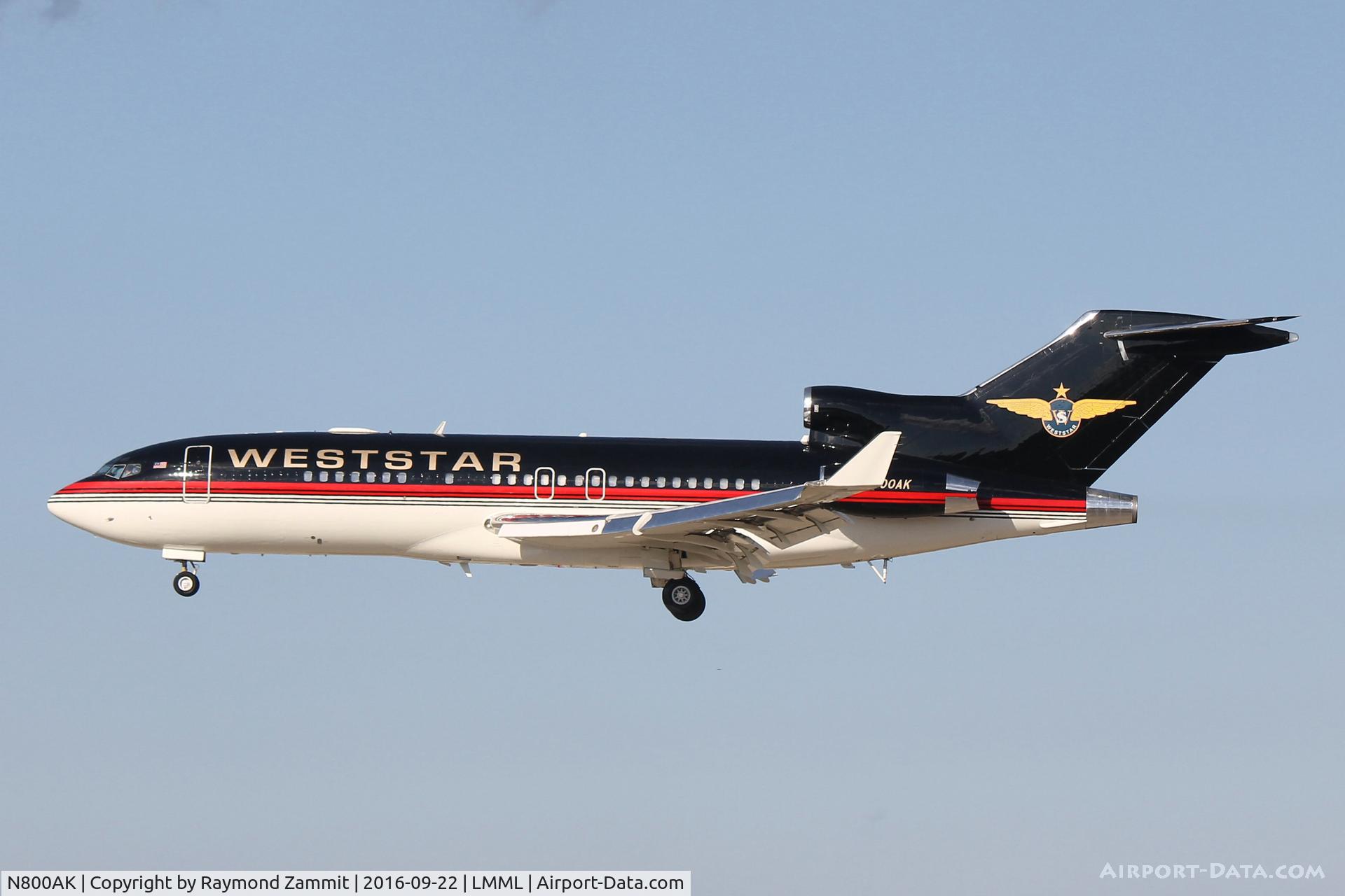 N800AK, 1968 Boeing 727-23 C/N 20045, B727 N800AK Weststar
