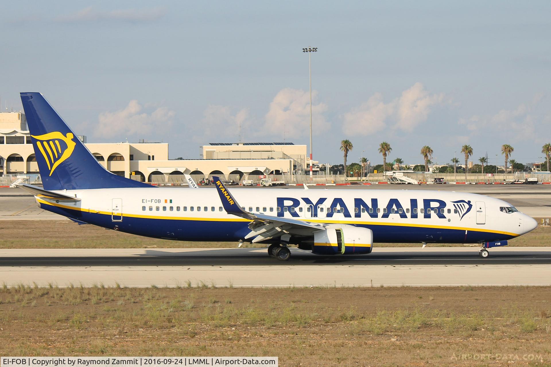 EI-FOB, 2015 Boeing 737-8AS C/N 44710, B737-800 EI-FOB Ryanair