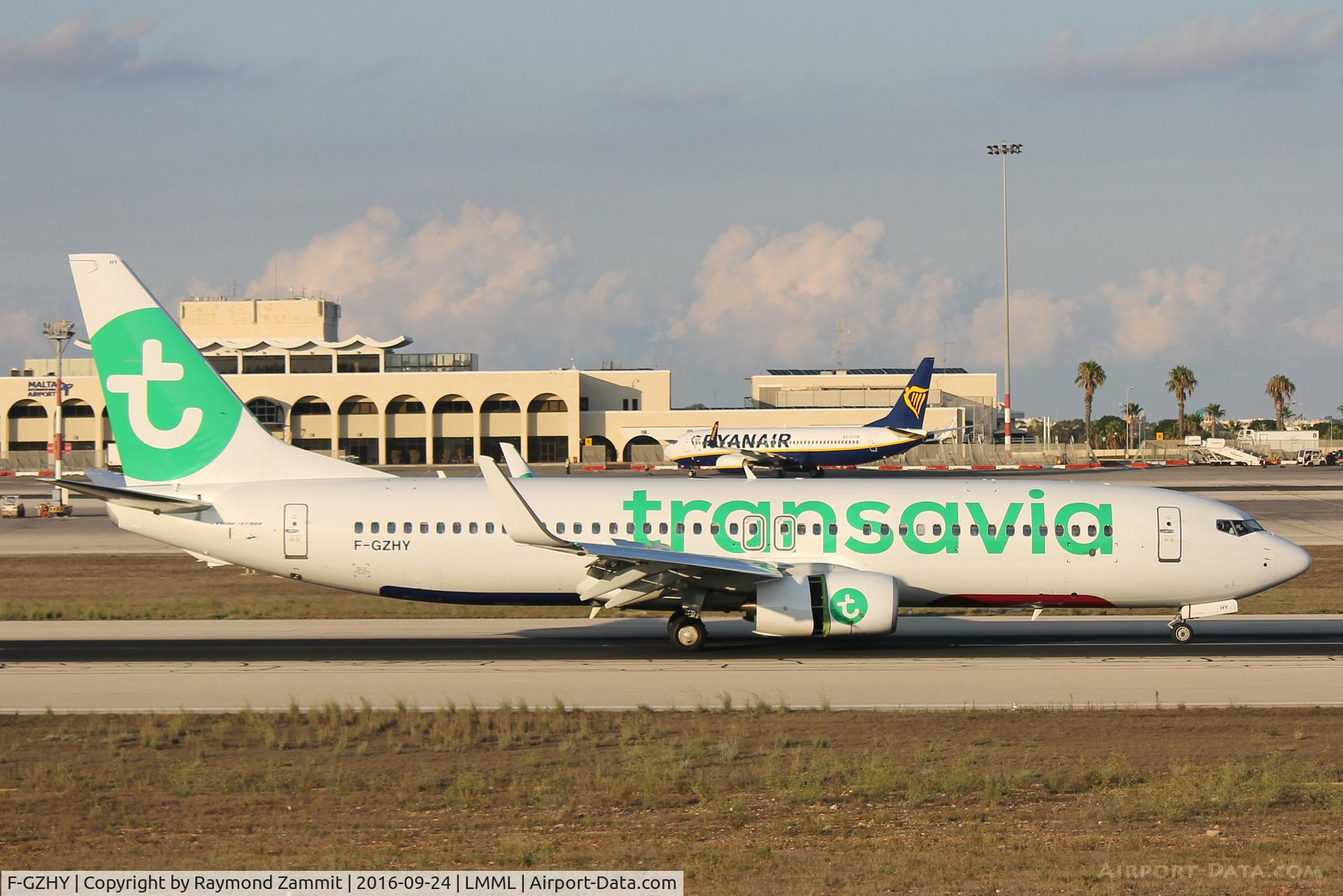 F-GZHY, 2016 Boeing 737-8K2 C/N 41344, B737-800 F-GZHY Transavia France