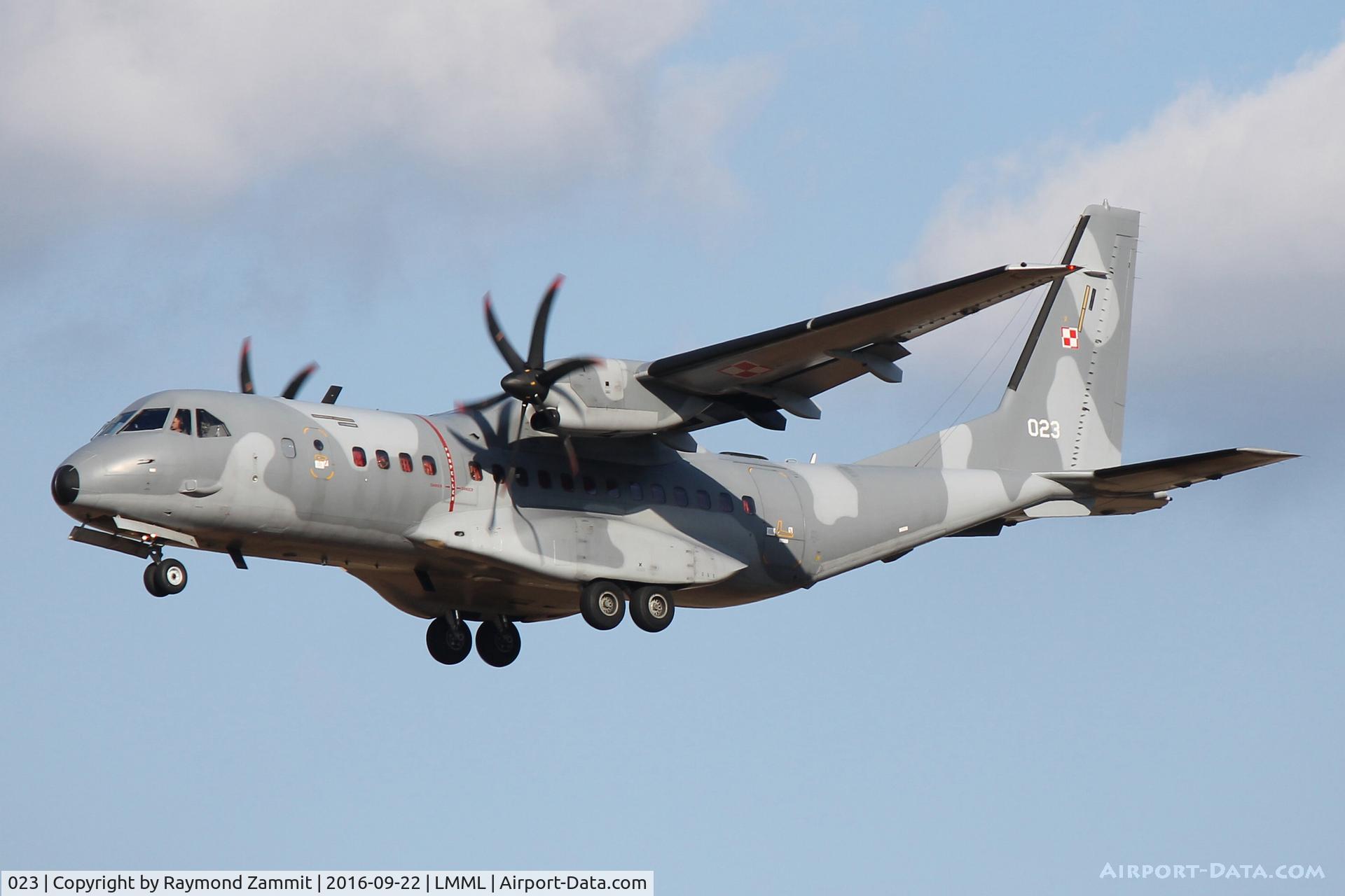 023, 2012 CASA C-295M C/N S-089, Casa C-295M 023 Polish Air Force