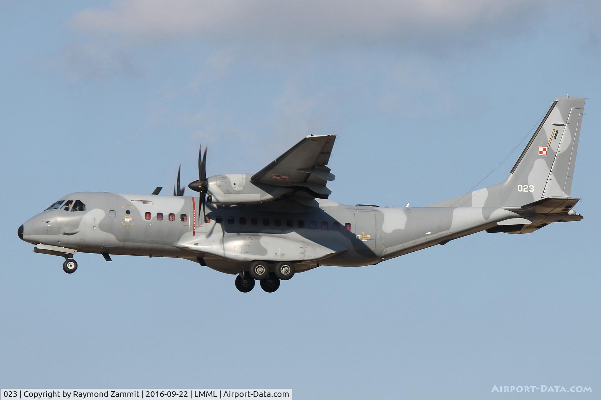 023, 2012 CASA C-295M C/N S-089, Casa C-295M 023 Polish Air Force