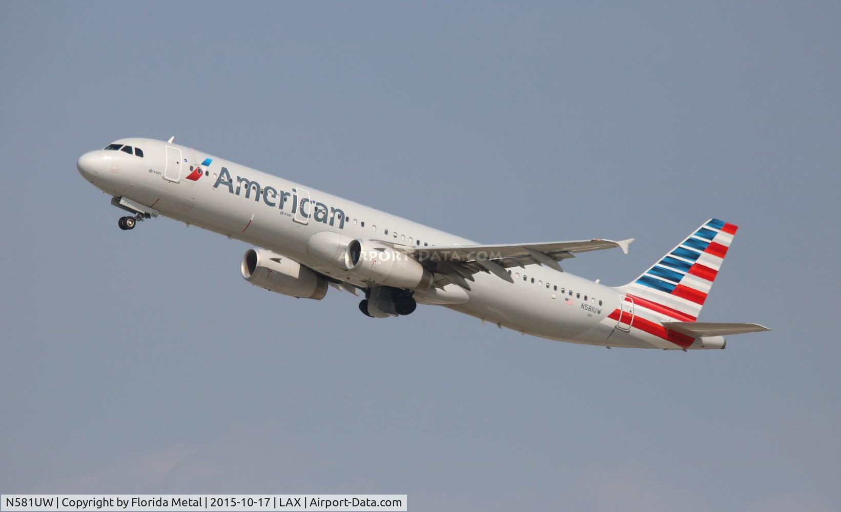 N581UW, 2014 Airbus A321-231 C/N 6152, American