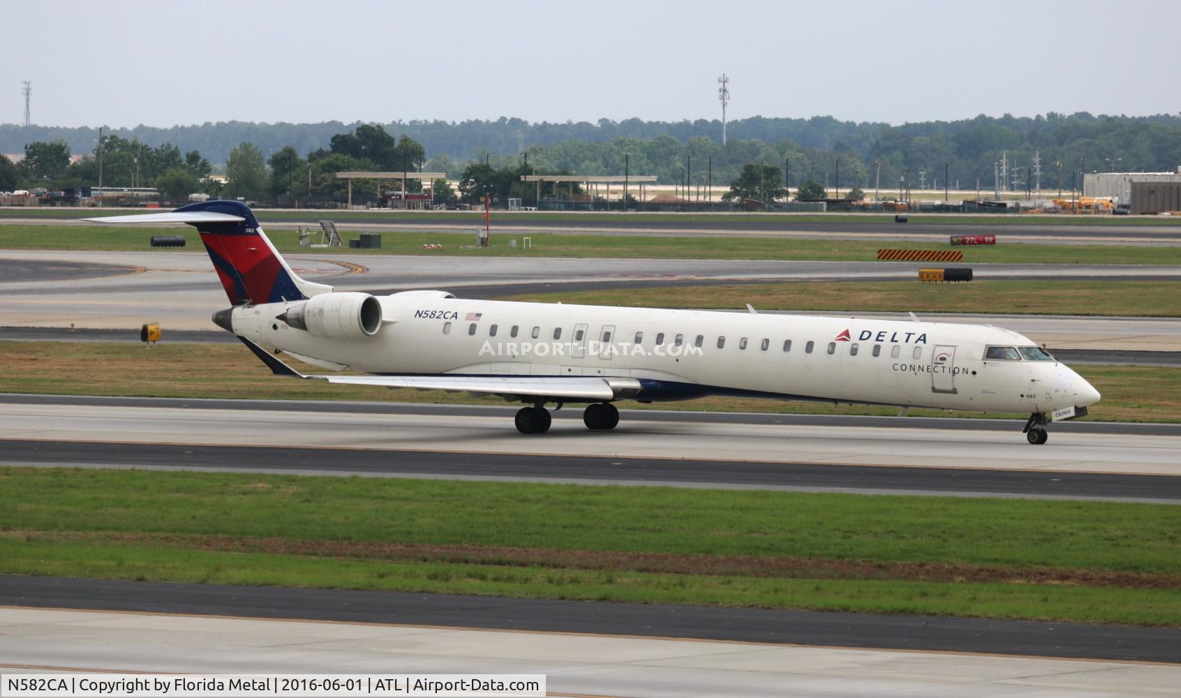 N582CA, 2008 Bombardier CRJ-900ER (CL-600-2D24) C/N 15171, Delta Connection