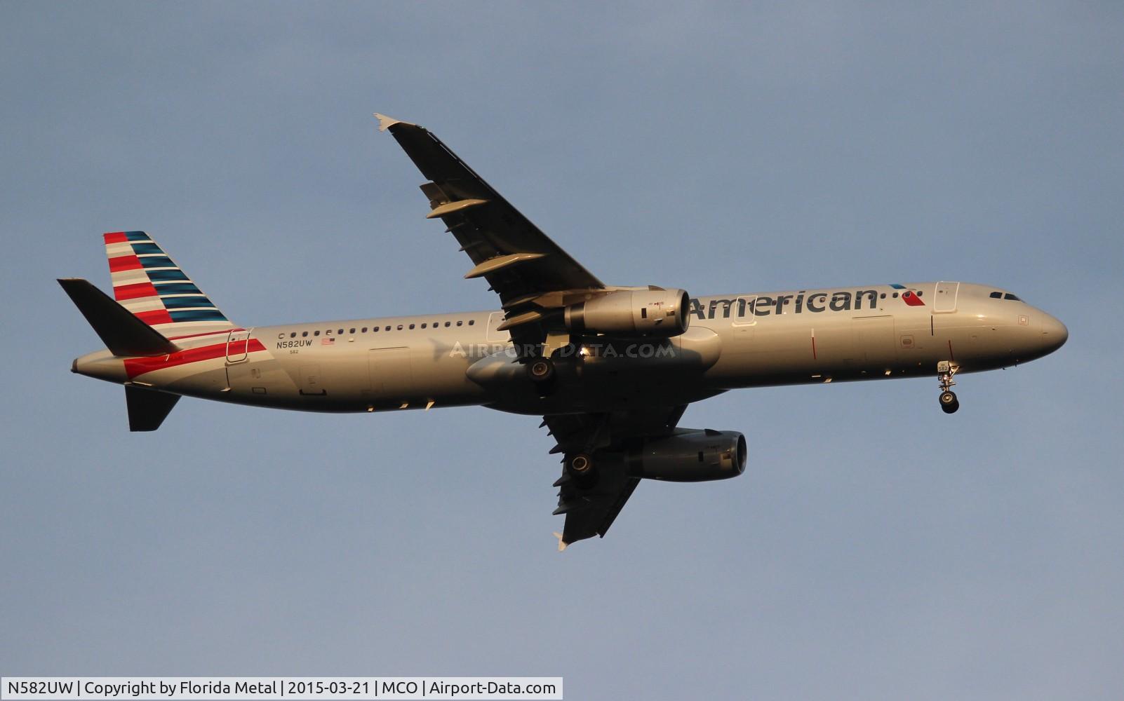 N582UW, 2014 Airbus A321-231 C/N 6175, American
