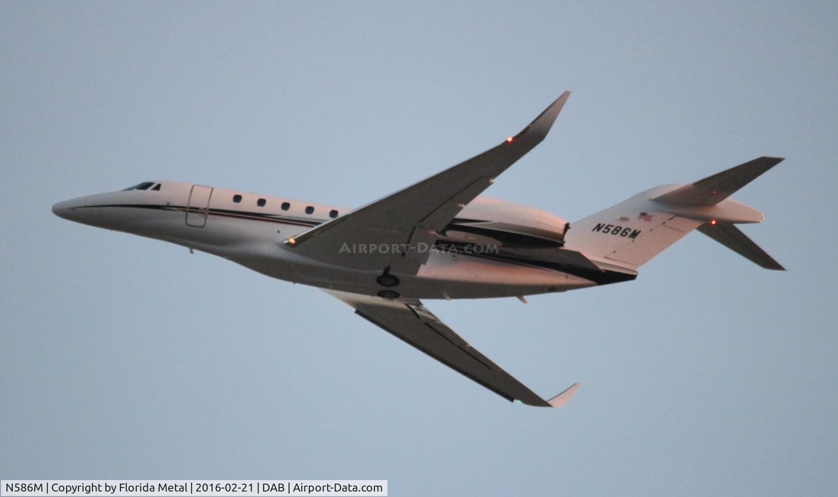 N586M, 2014 Cessna 750 + Citation X C/N 750-0506, NASCAR Driver Paul Menard Citation X+