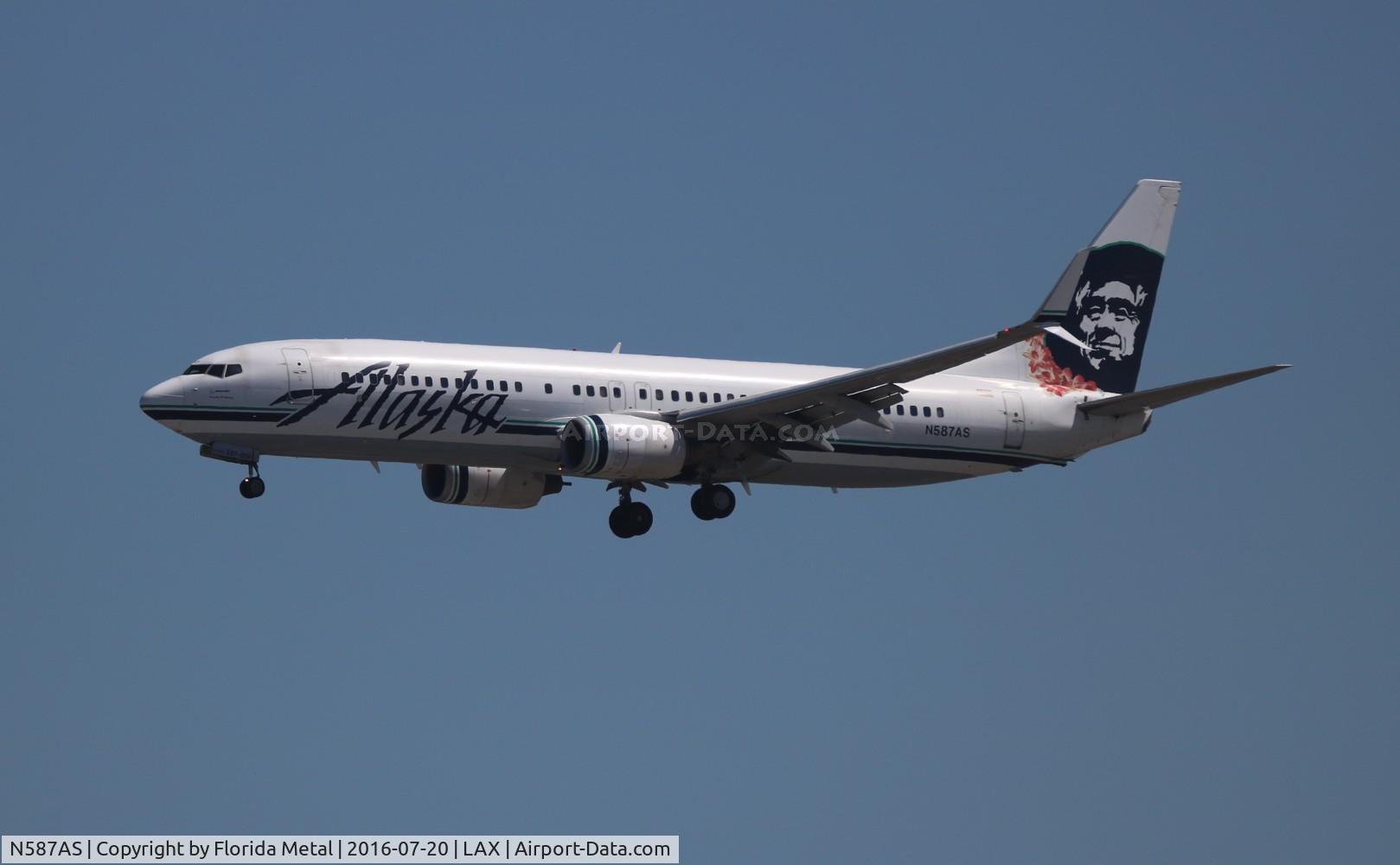 N587AS, 2007 Boeing 737-890 C/N 35684, Alaska