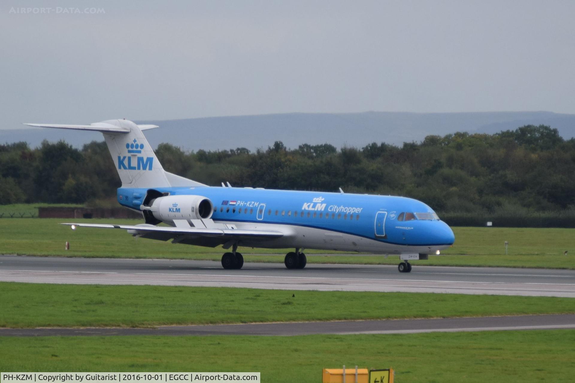 PH-KZM, 1995 Fokker 70 (F-28-0070) C/N 11561, At Manchester